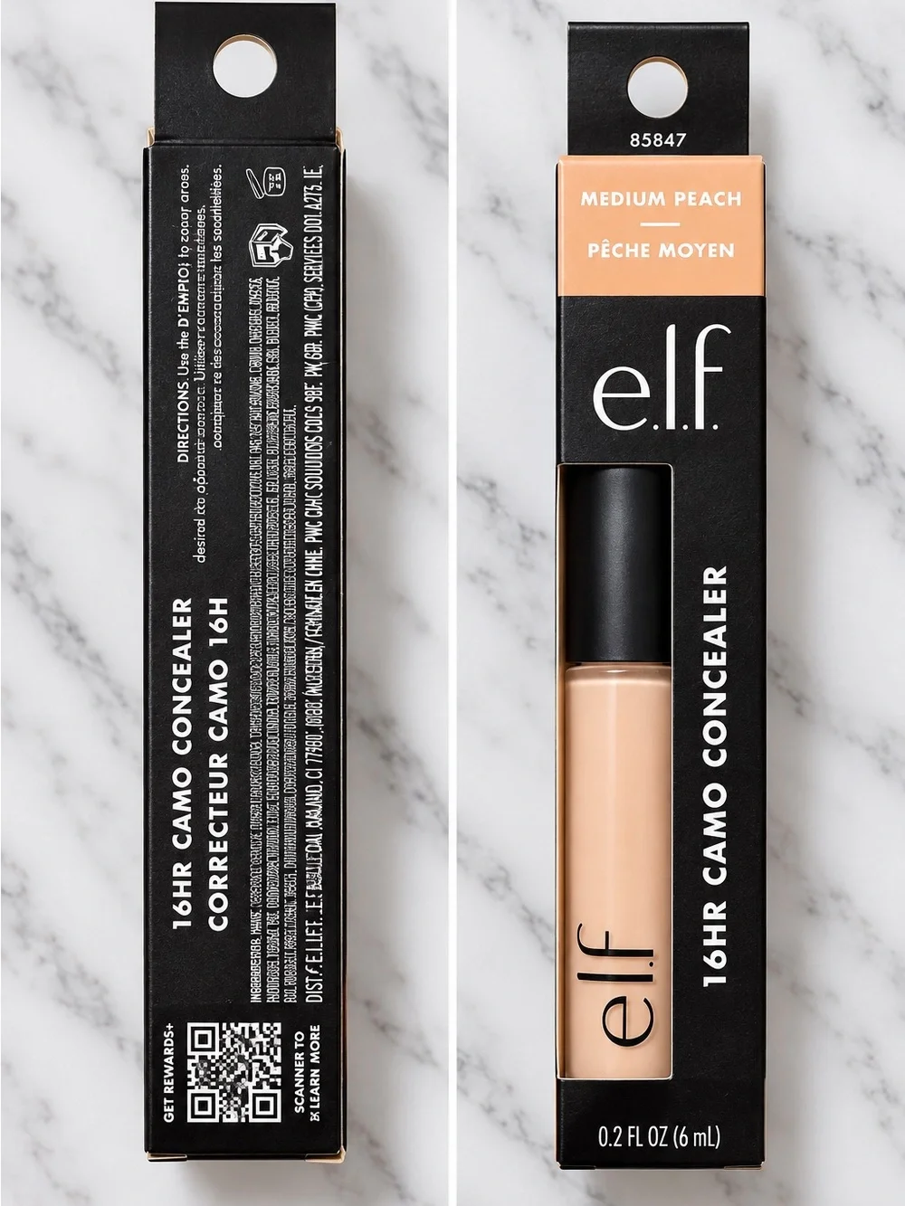 e.l.f. 16HR Camo Concealer – Medium Peach – NEW IN BOX